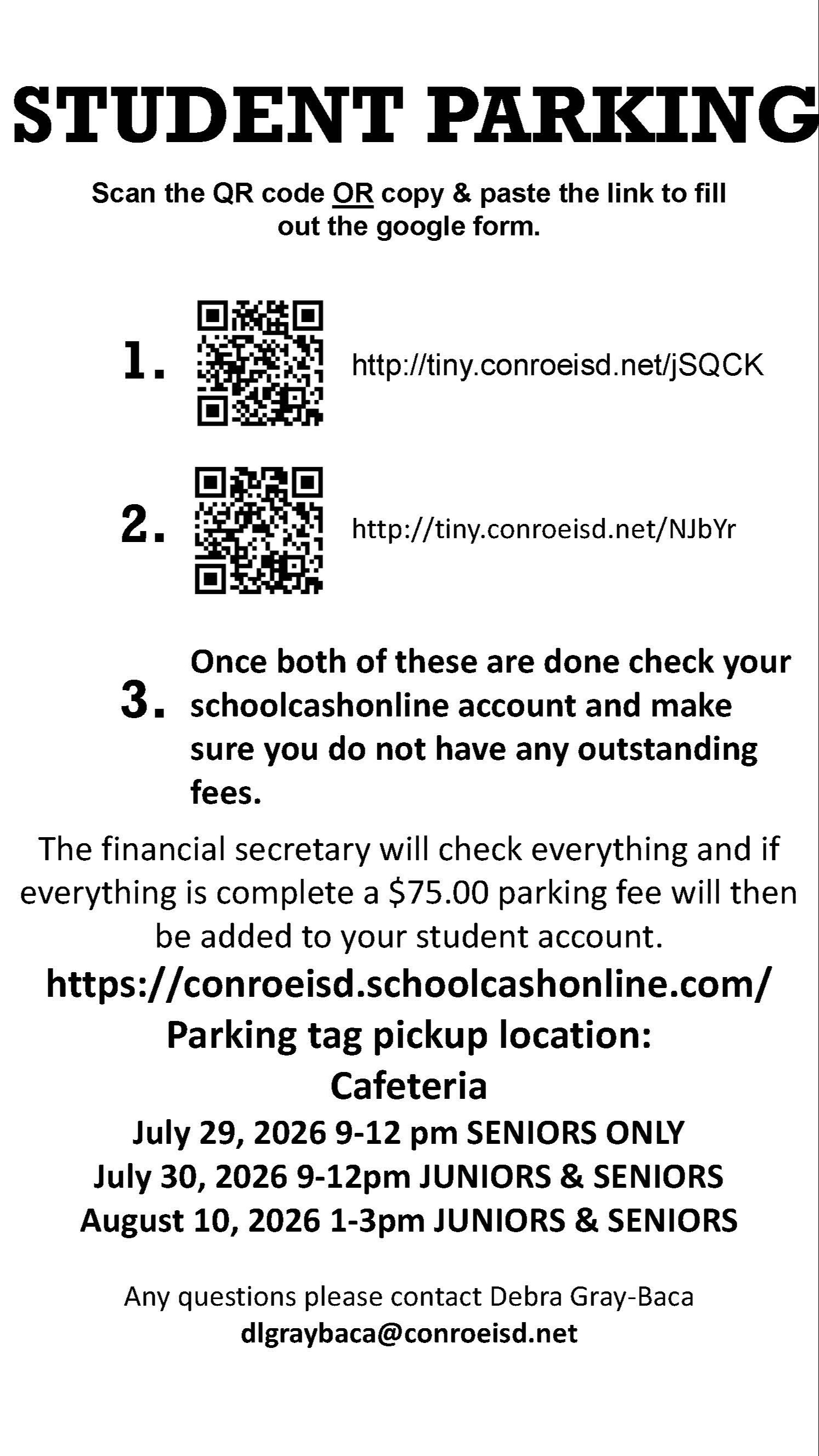 Parking Flyer