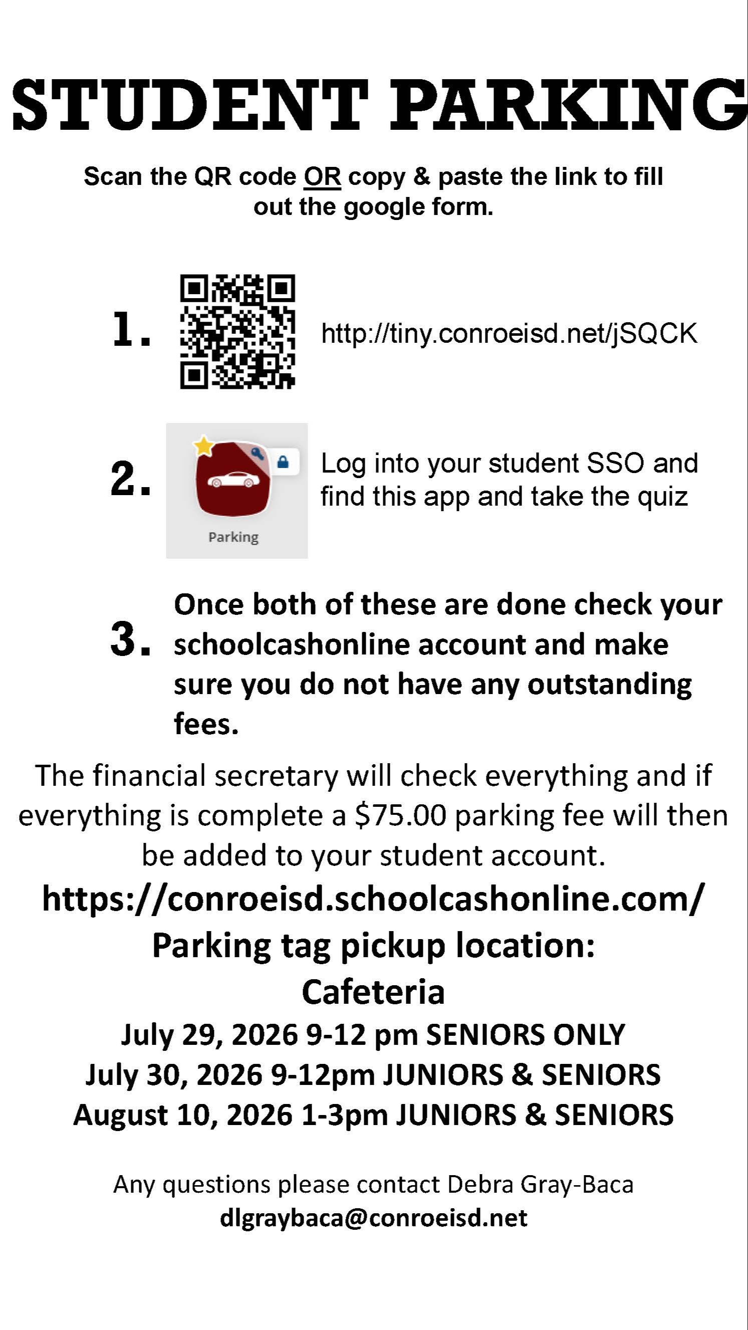 Parking Flyer