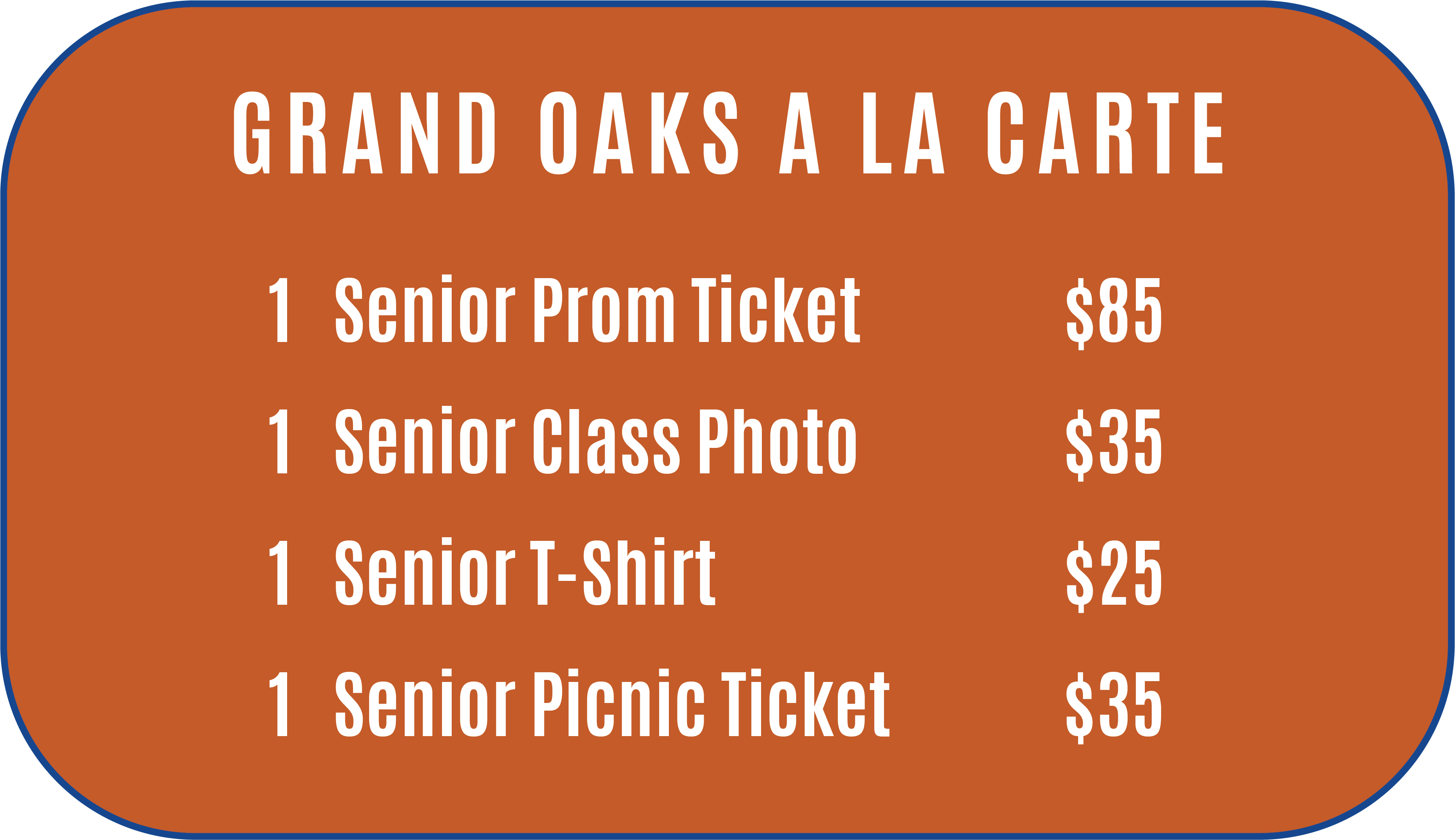 Senior Dues
