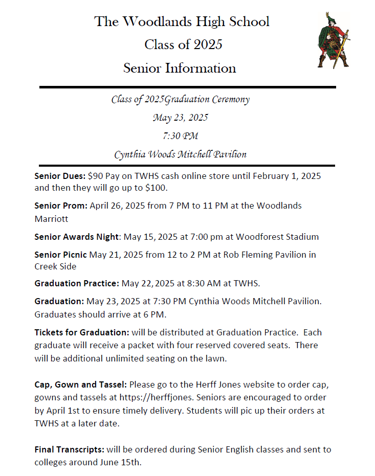 Graduation Information