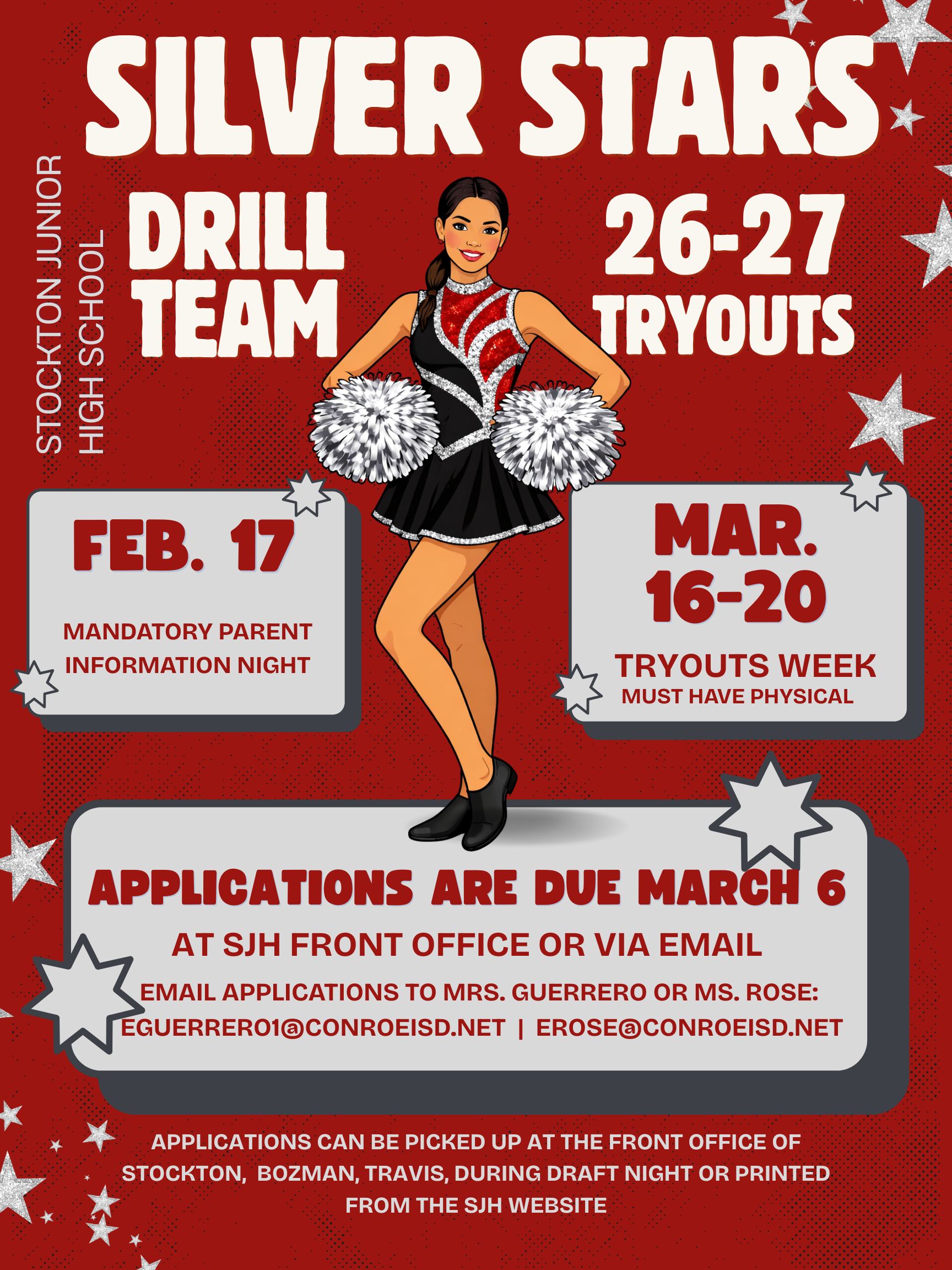 Silver Stars Tryouts 26-27