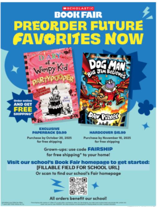 Scan this QR Code to preorder the newest Diary of a Wimpy Kid or Dog Man