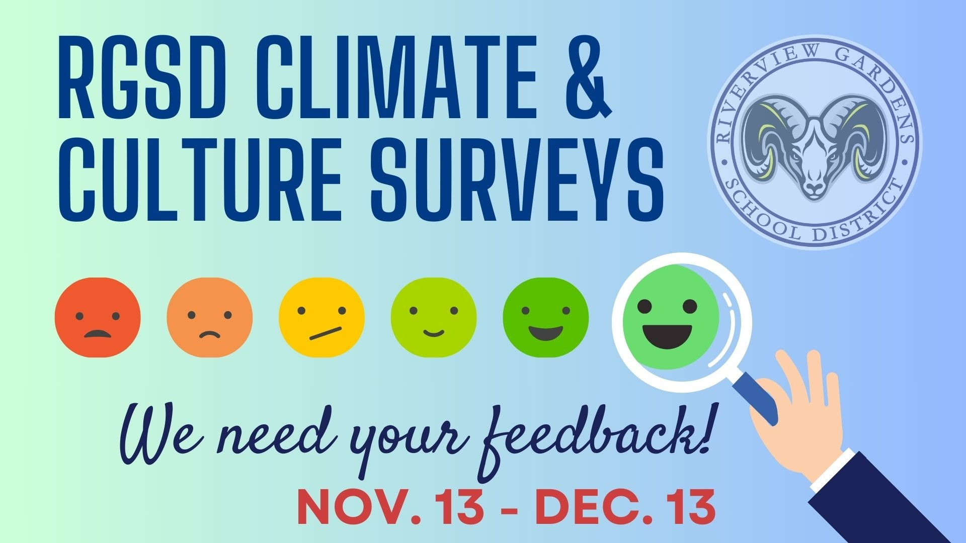 RGSD Climate & Culture Surveys Coming Soon