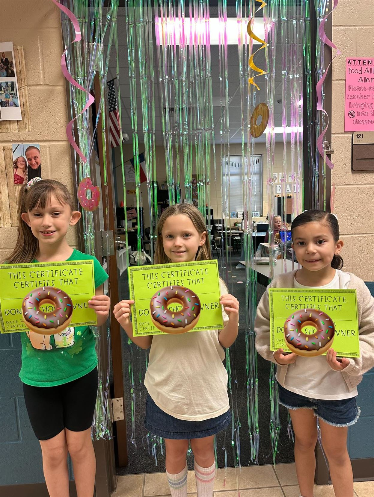 2nd graders complete a donut themed unit