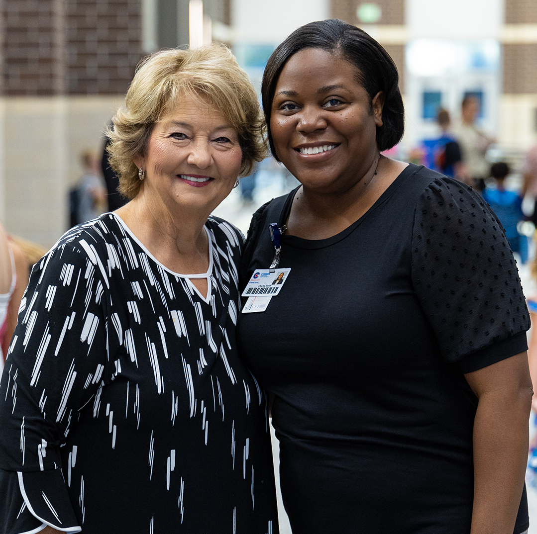 Janet Bartlett and Charita Smith