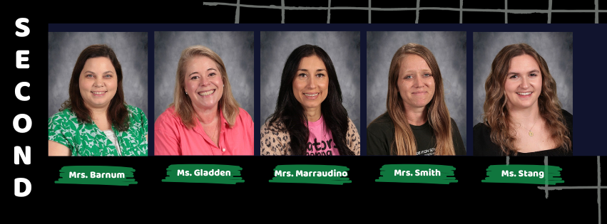 Photos of second grade teachers