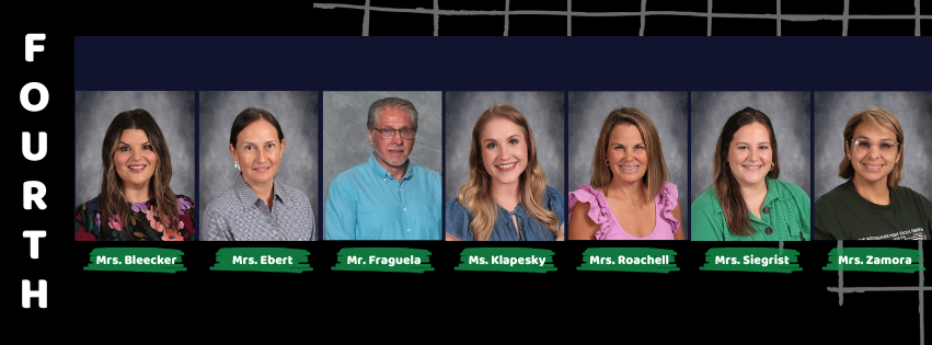 Photos of fourth grade teachers