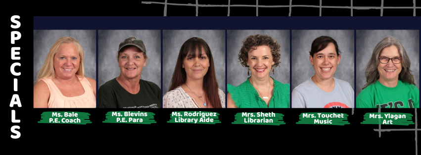 Photos of Specials teachers