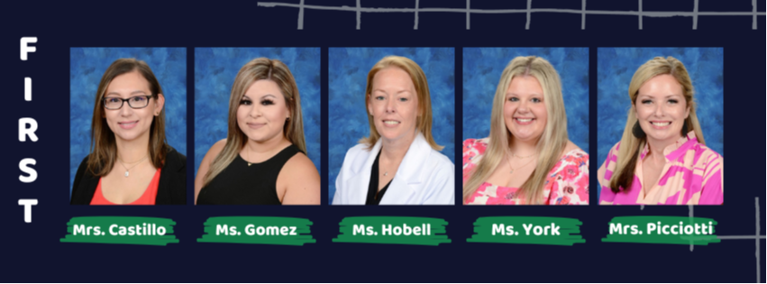 Photos of first grade teachers