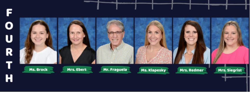 Photos of fourth grade teachers