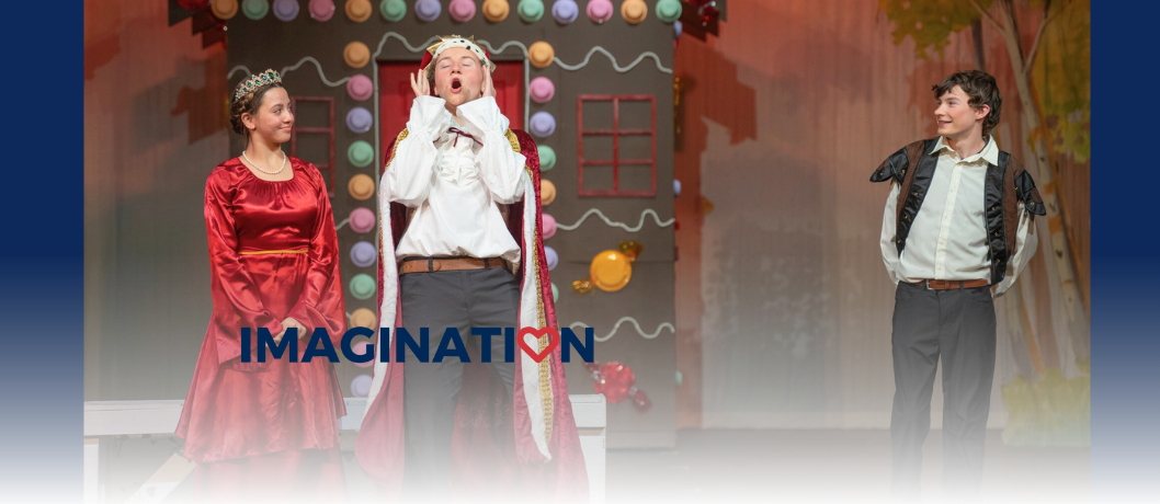 HHS Theatre students during the "The Brothers Grimm" 2025 Fall Play.