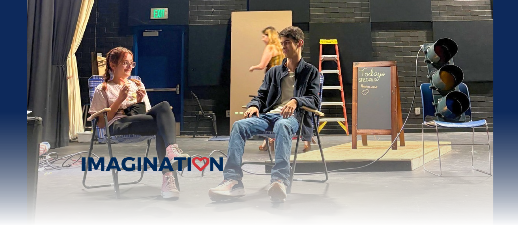 HHS students rehearse for the 2026 fall play.