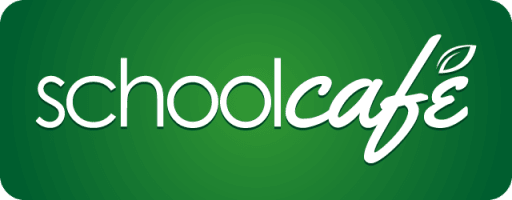 A green logo featuring the text 'schoolcafé' in white, with a stylized leaf accent on the letter 'e'.