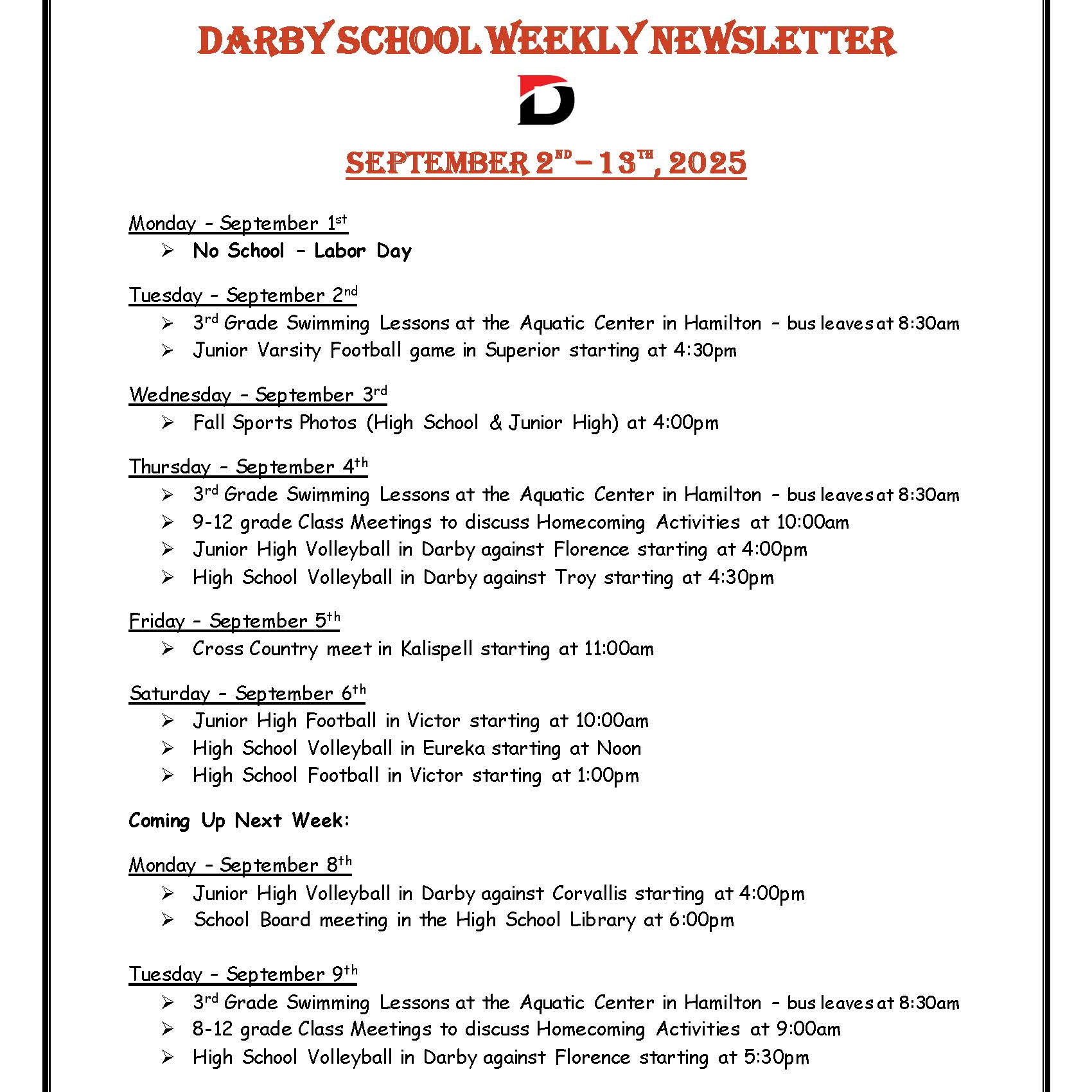 newsletter