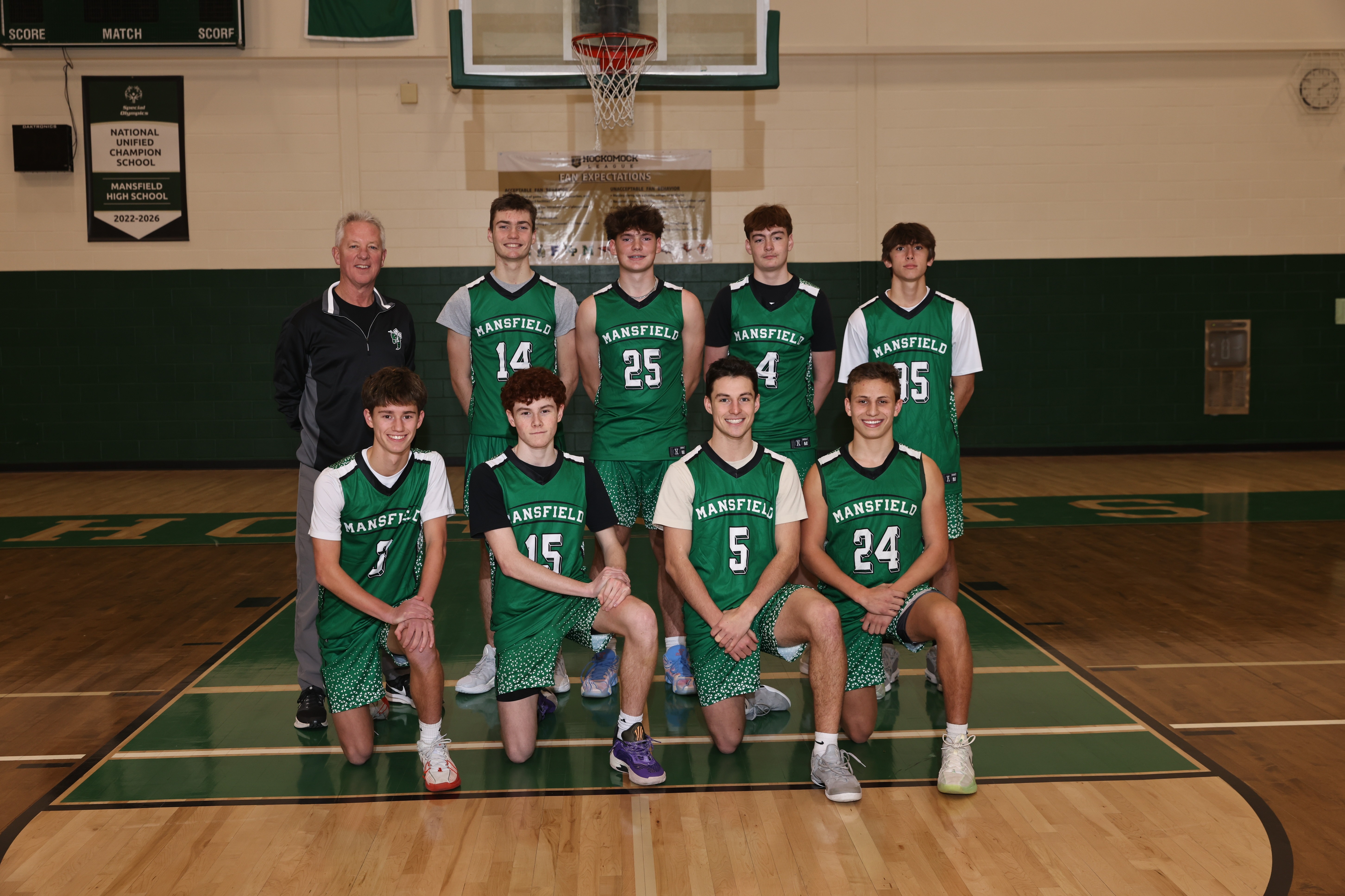 Boys JV Basketball Team
