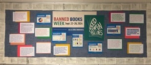 HHS Library celebrates Banned Books Week