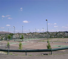 Basketball and Tennis Courts