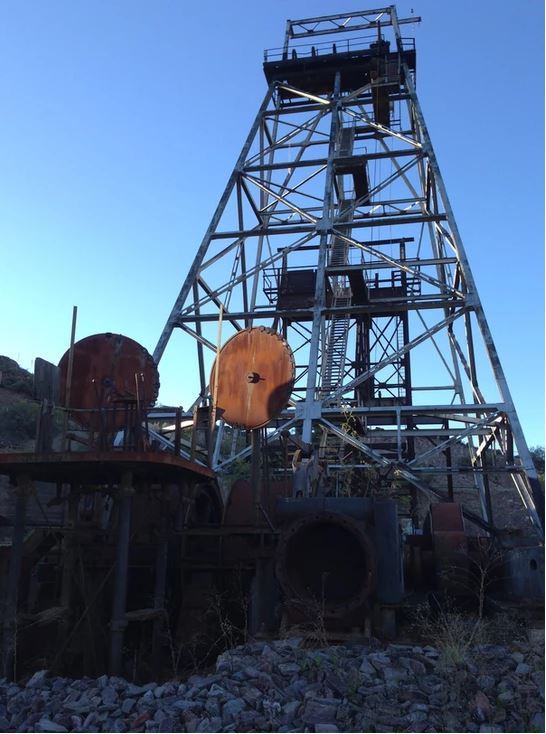 head frame at old dominion