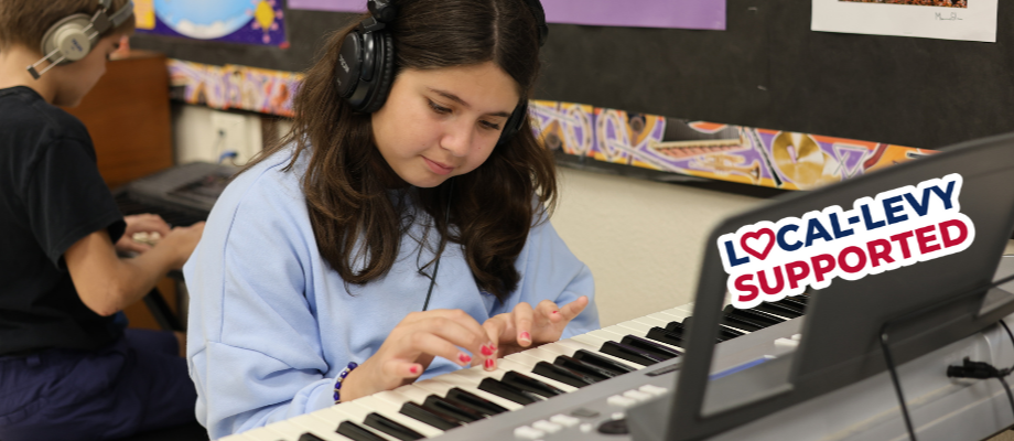 Students Playing Music
