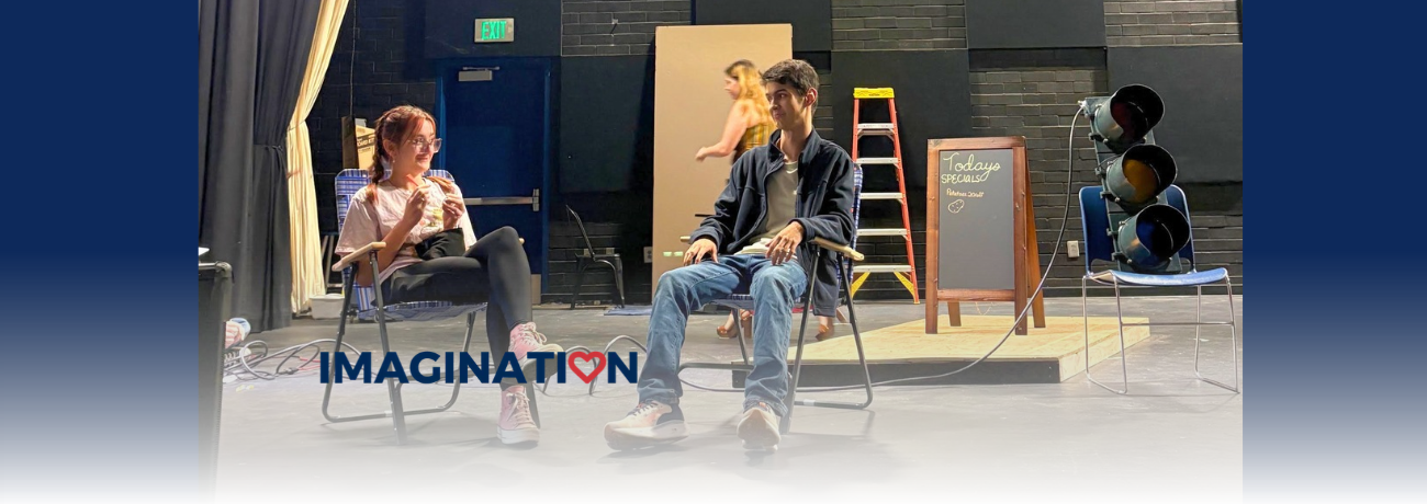 HHS students rehearse for the 2026 fall play.
