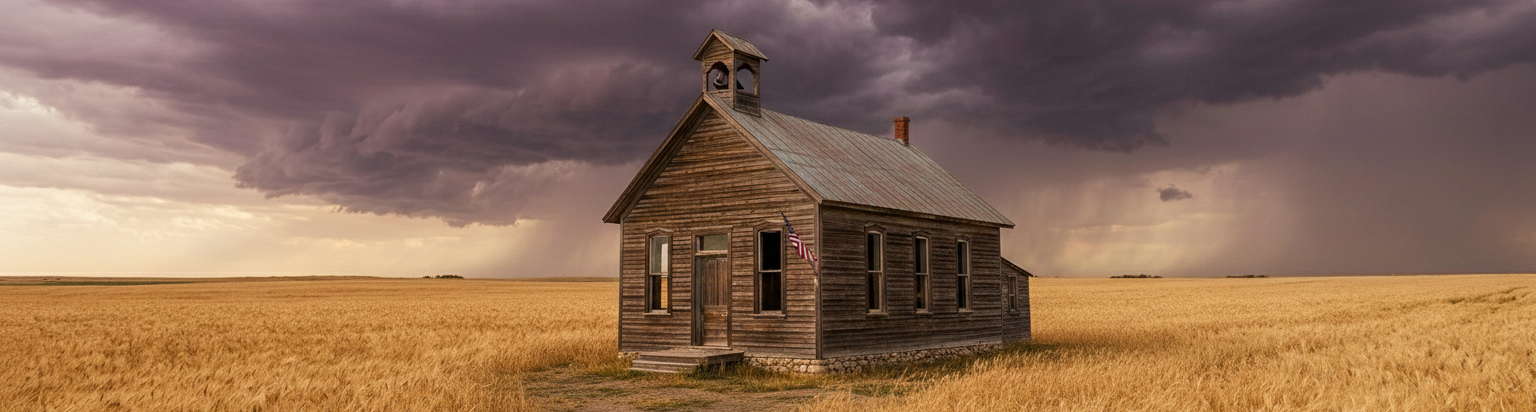 Prairie school house