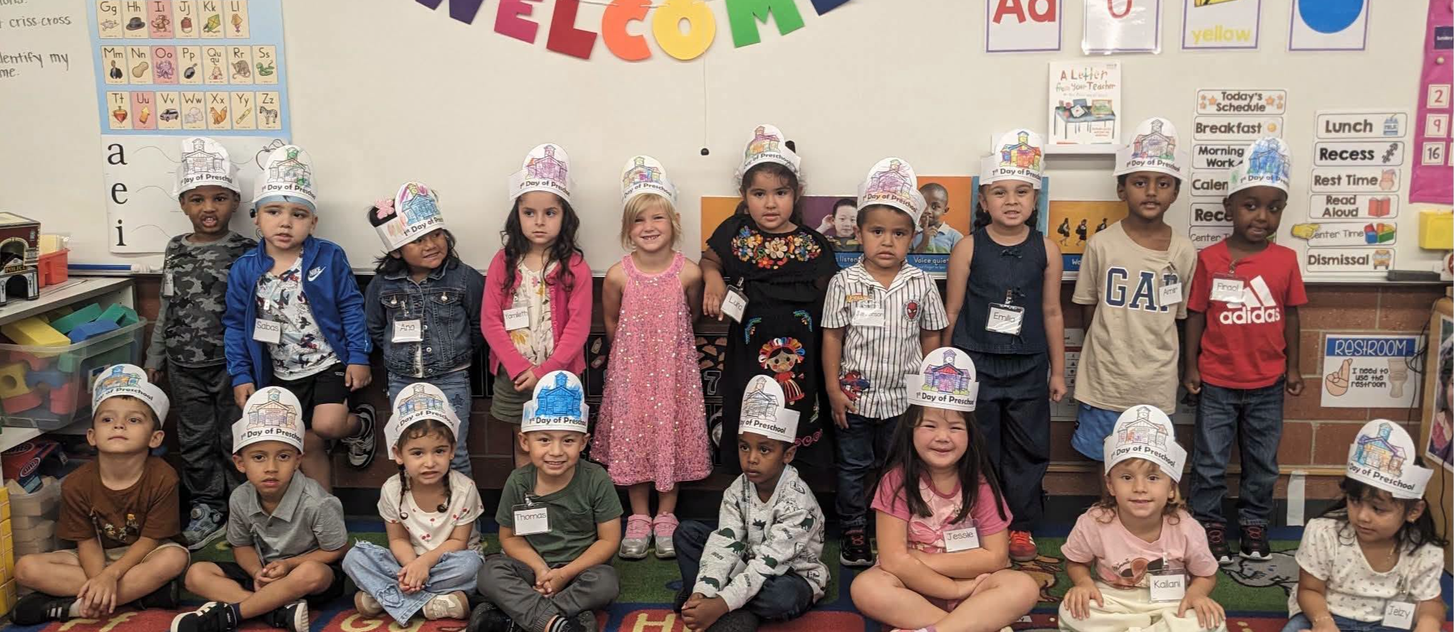 First Day of Preschool