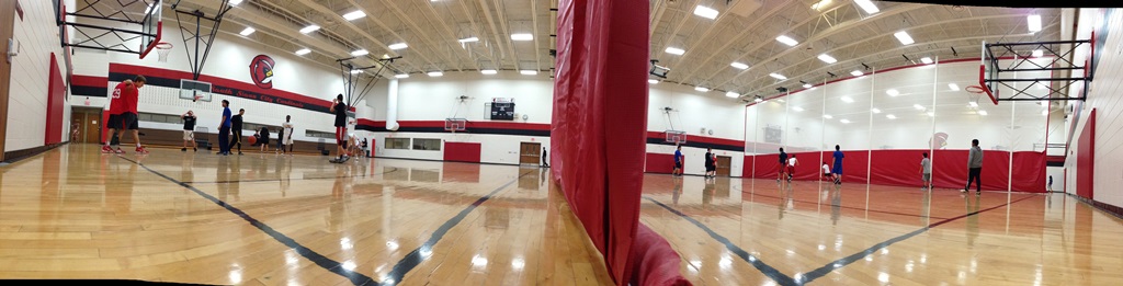 SSC High School Practice Gym - Looking NorthEastxy
