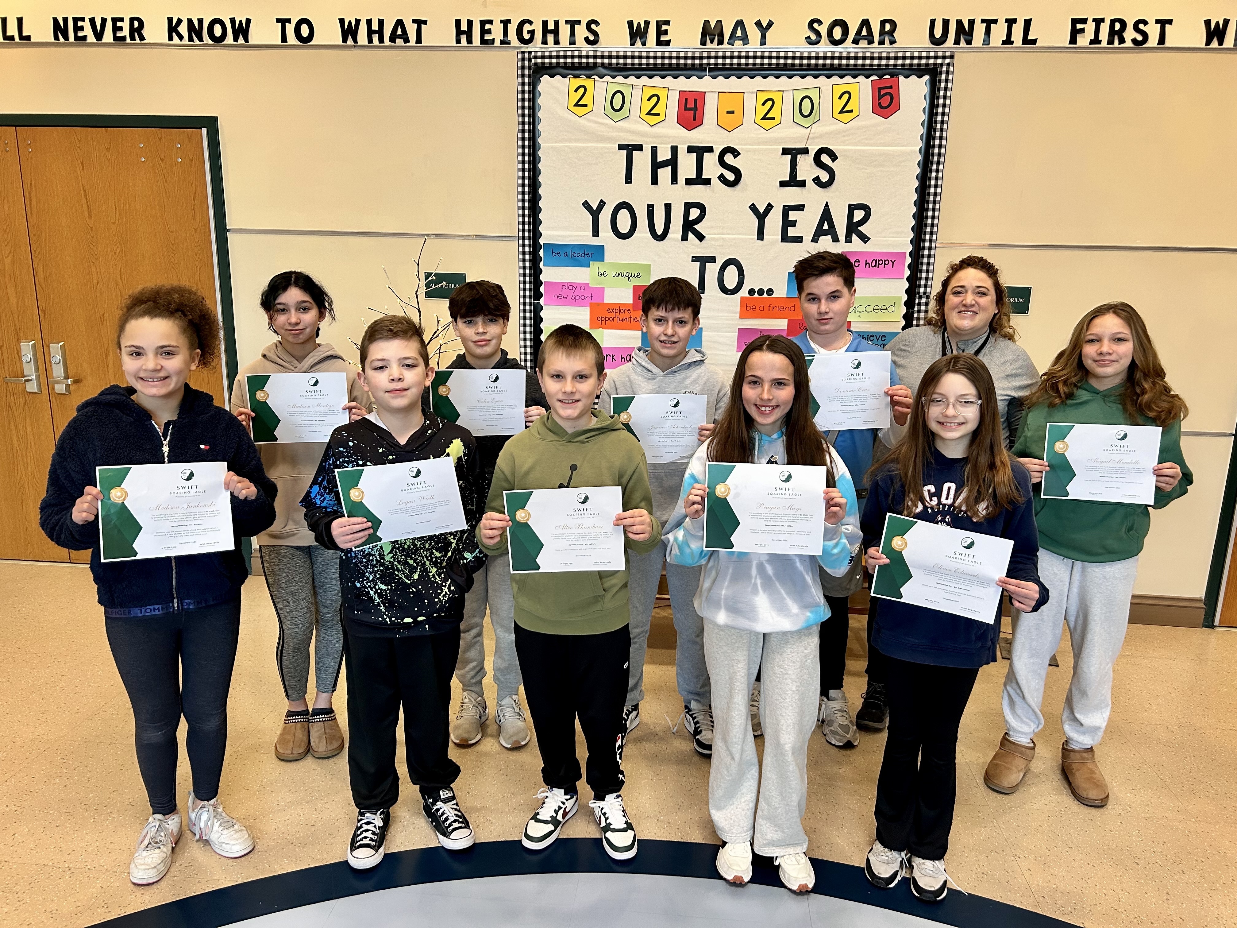 6th Grade Soaring Eagles - December 2024