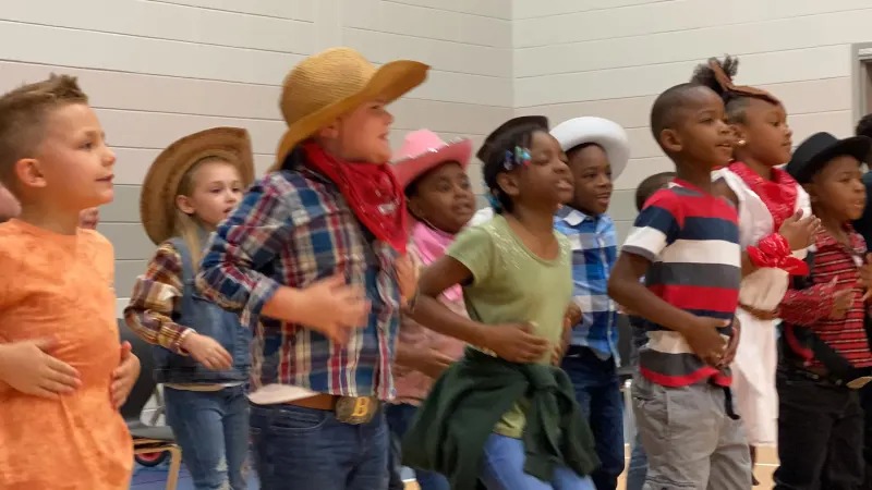 second grade students