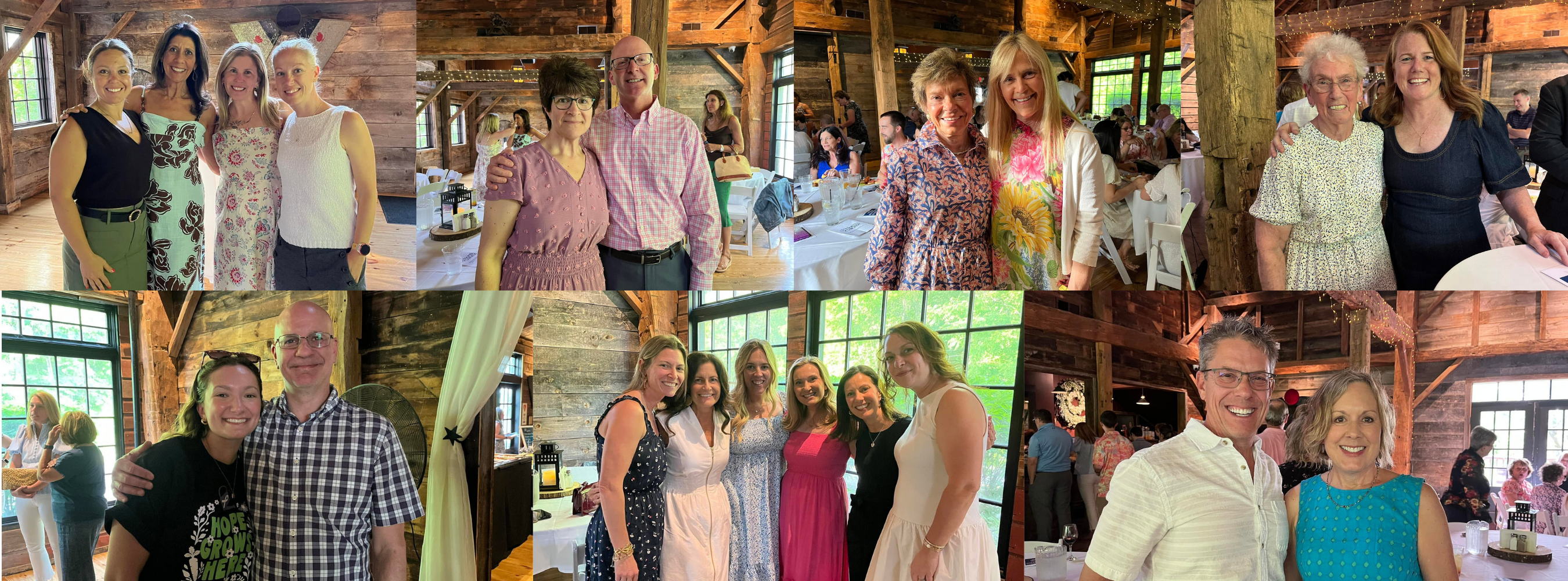 Images of the North Colonie retirees at the annual retirement party.