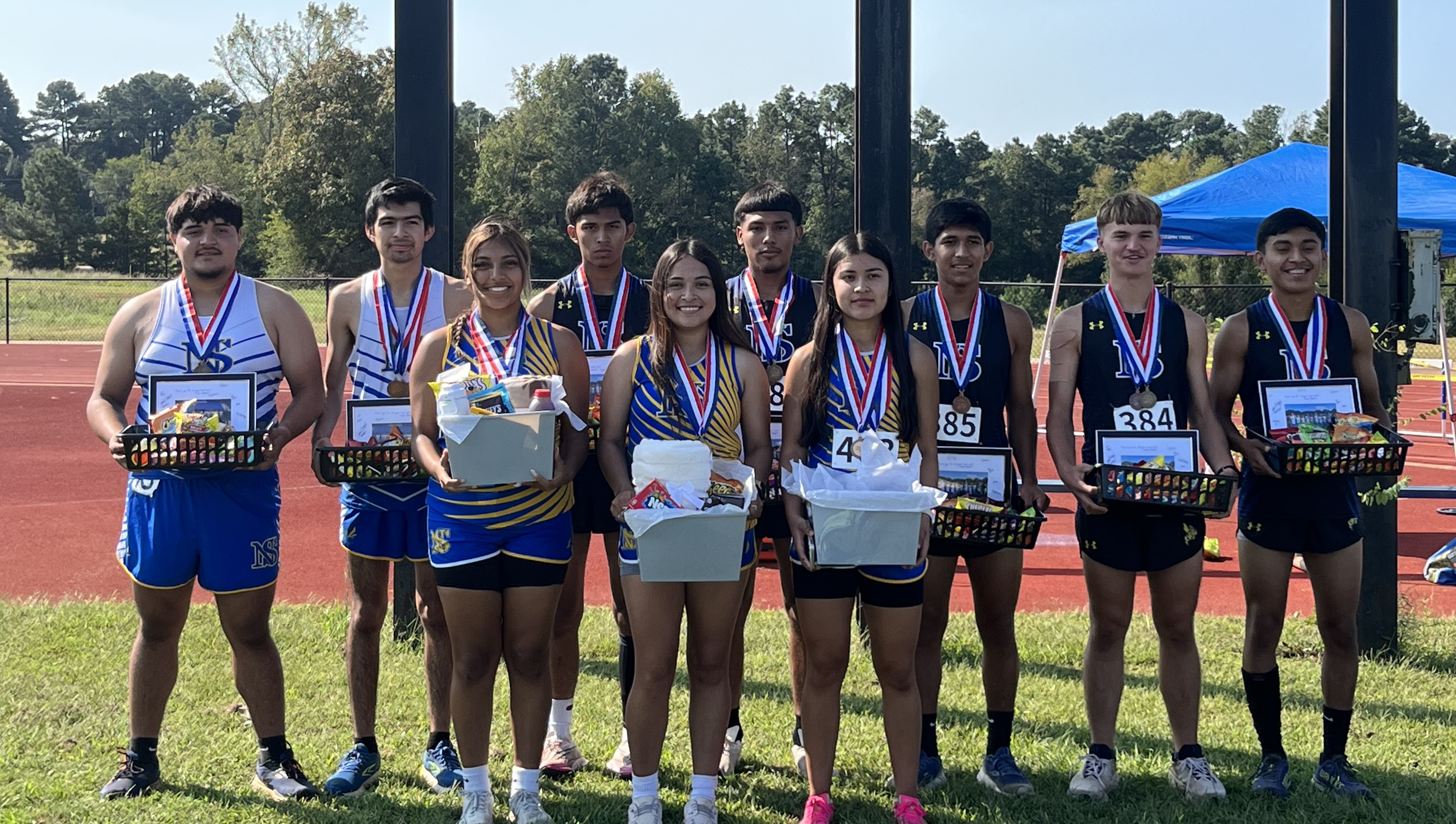 Senior Cross Country Runners