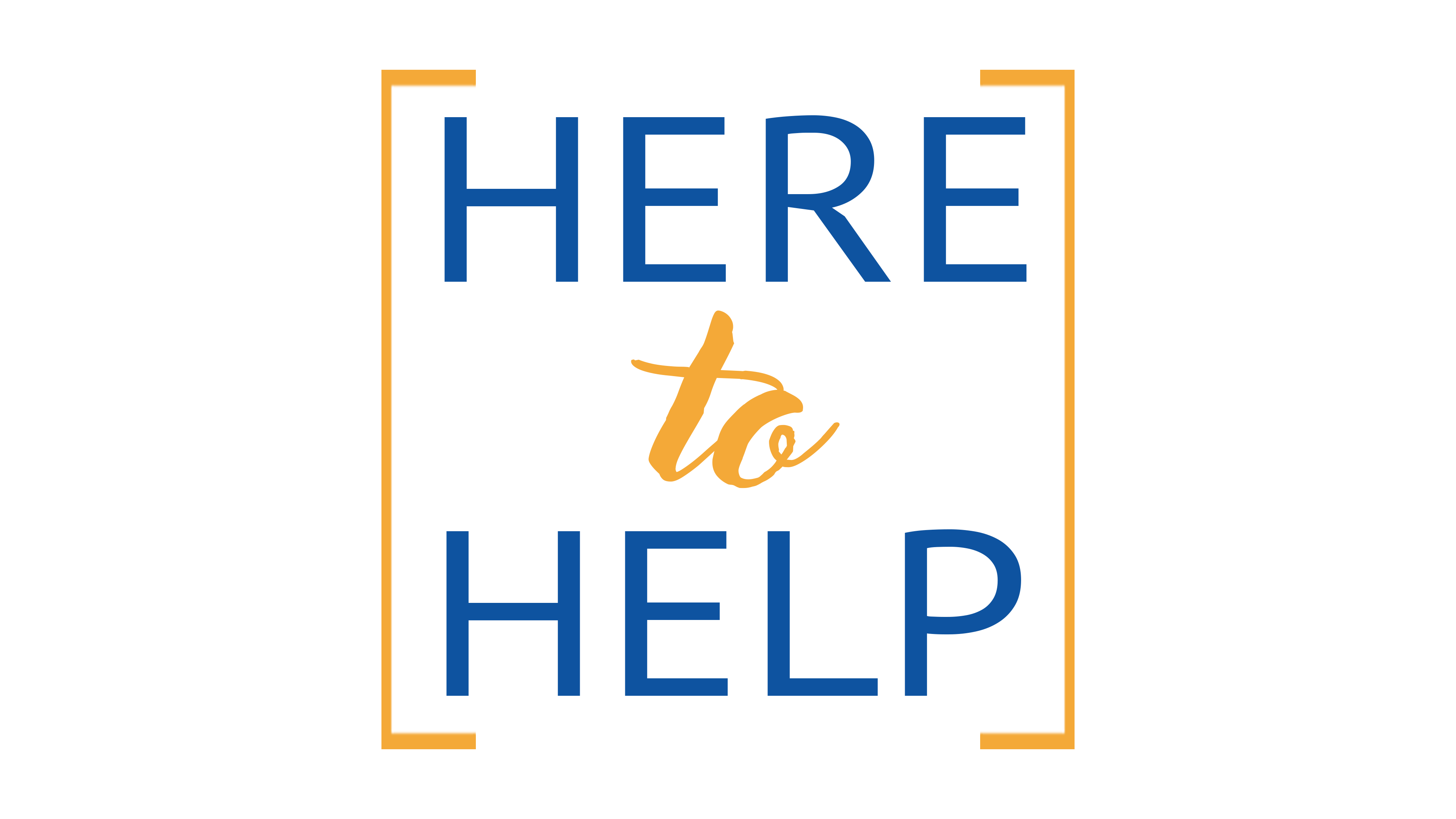 here to help logo