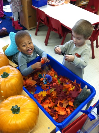 Students in a classroom