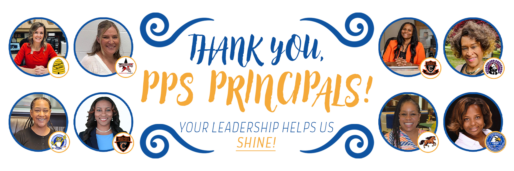 Principals Appreciations Week - Thank you, PPS Principals! Your leadership helps us shine!