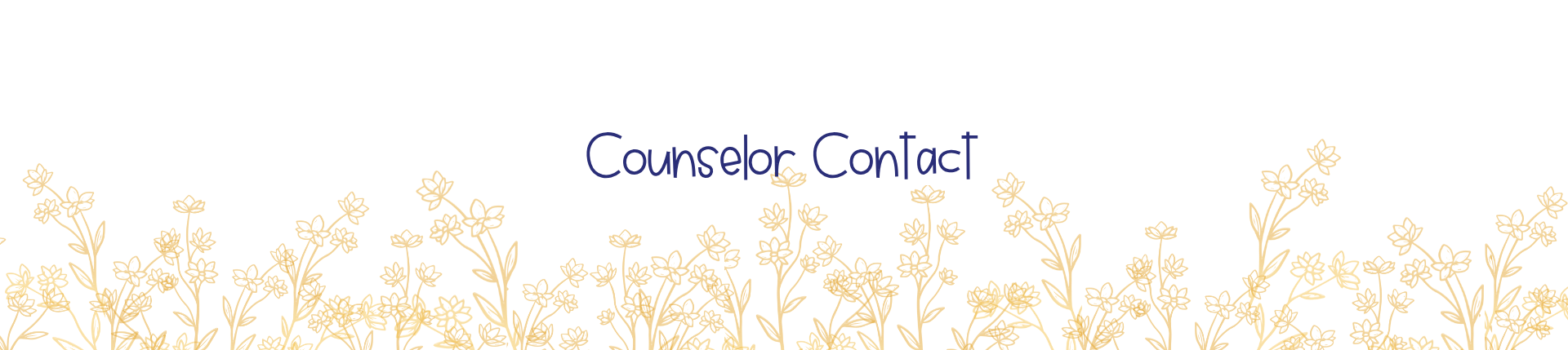 Counselor Contact