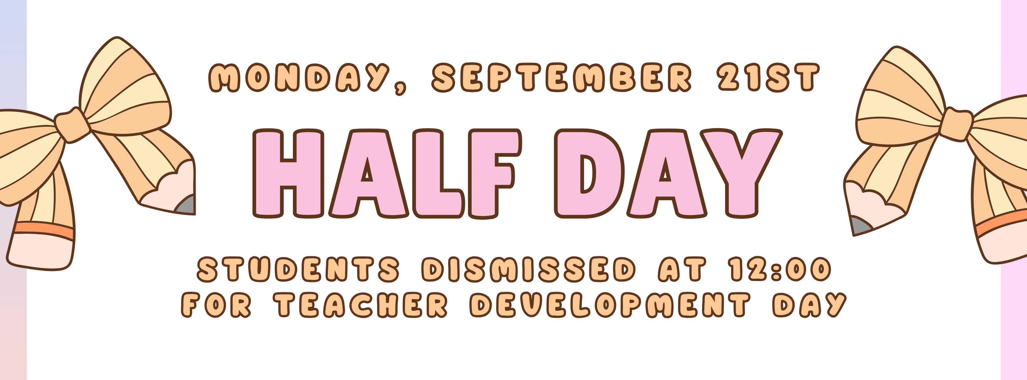 Half Day Banner