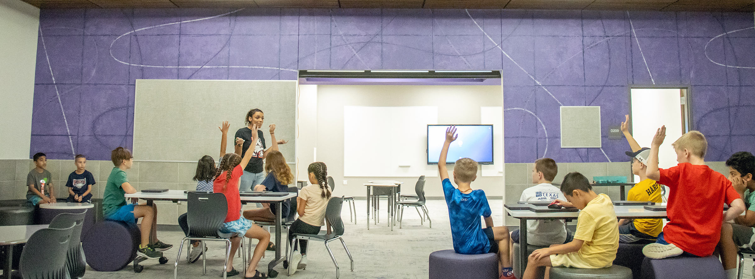 Collaboration Space at Evans Elementary