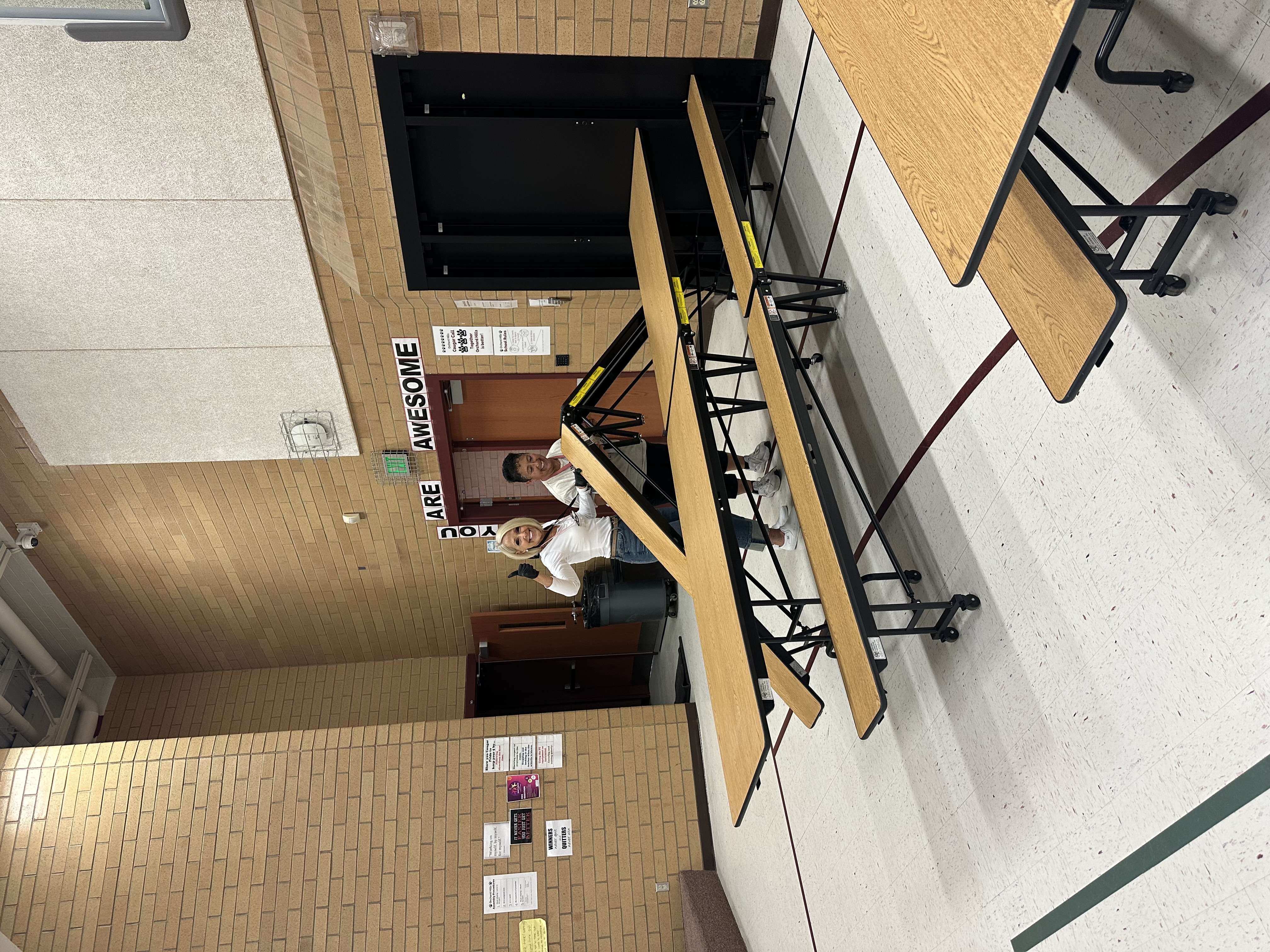 New Lunch Tables!