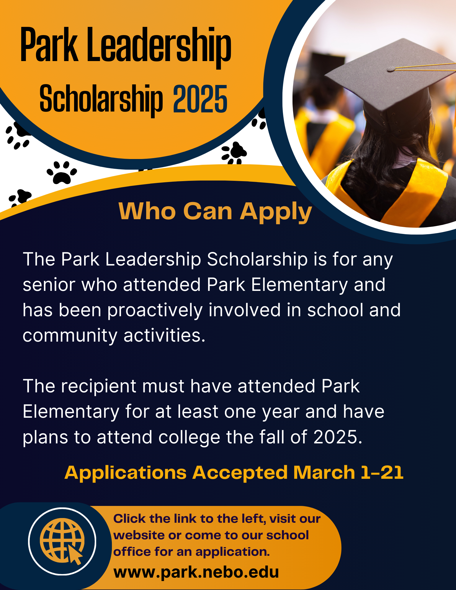 Park Leadership Scholarship 2025