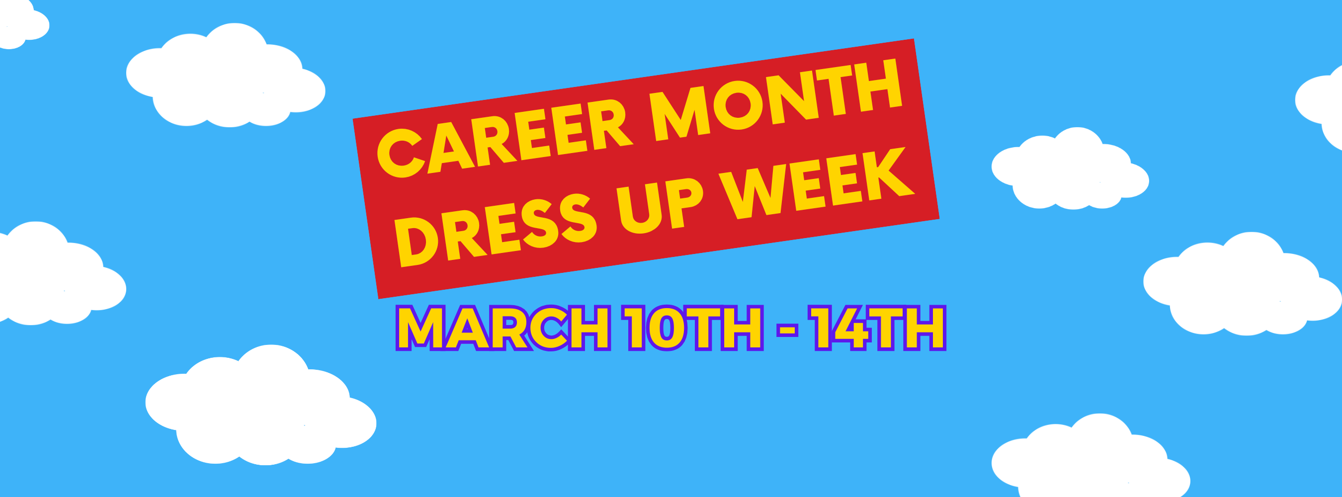 Career month dress up week