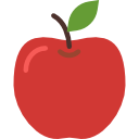 red apple