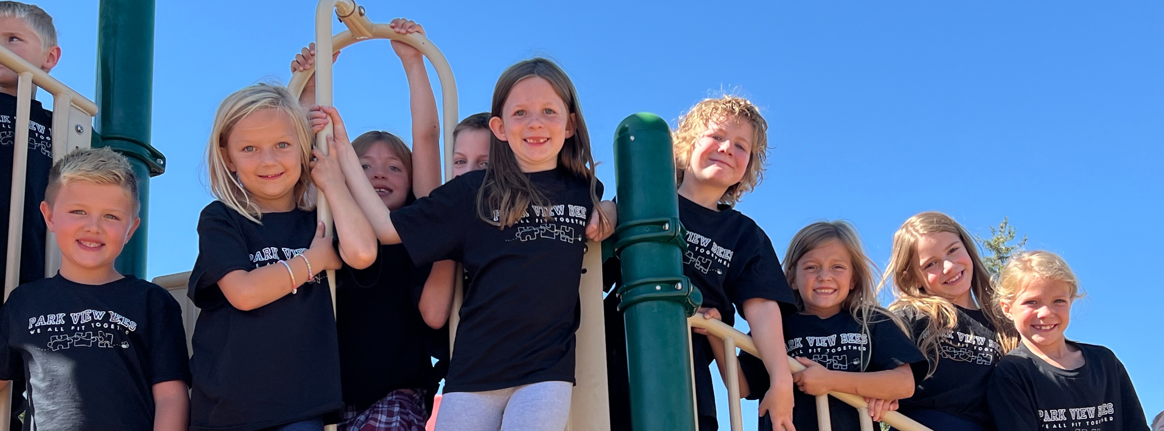 outside on playground