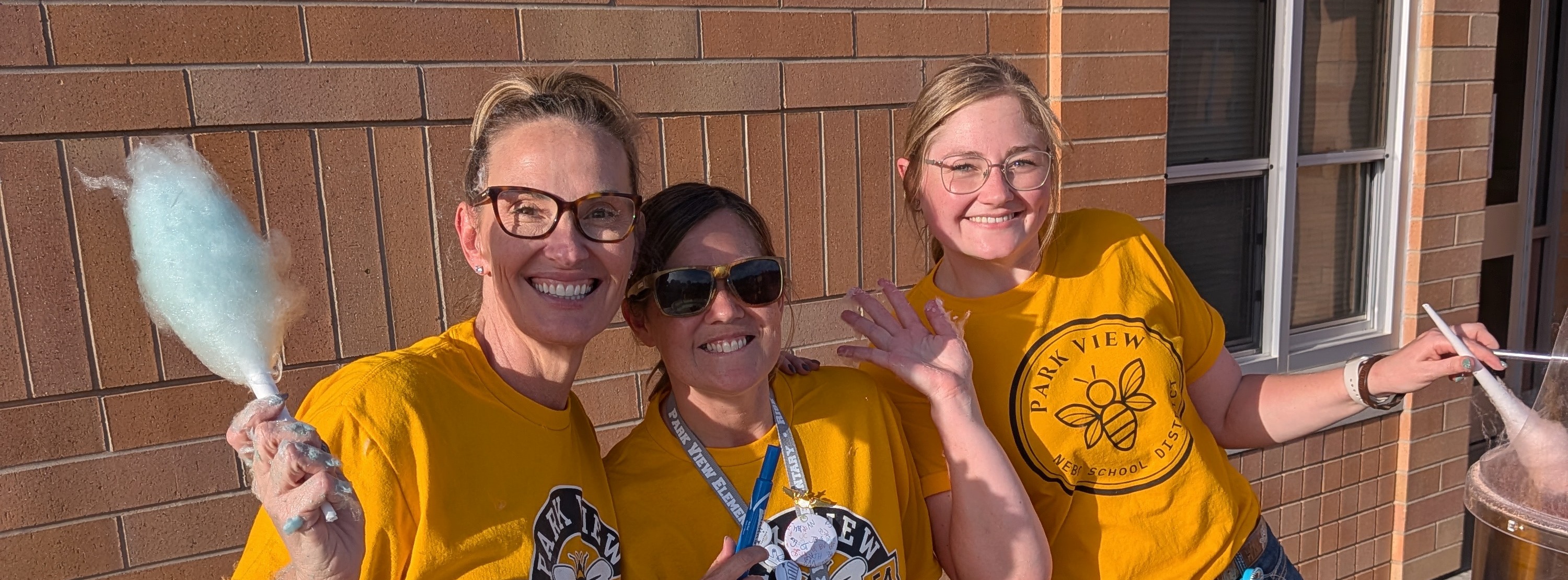Picture of our Kindergarten teachers at the school carnival