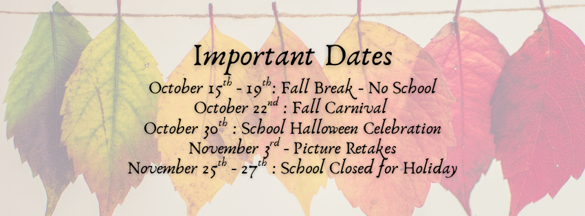 important dates