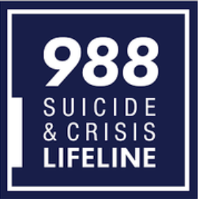 988 Suicide Lifeline logo