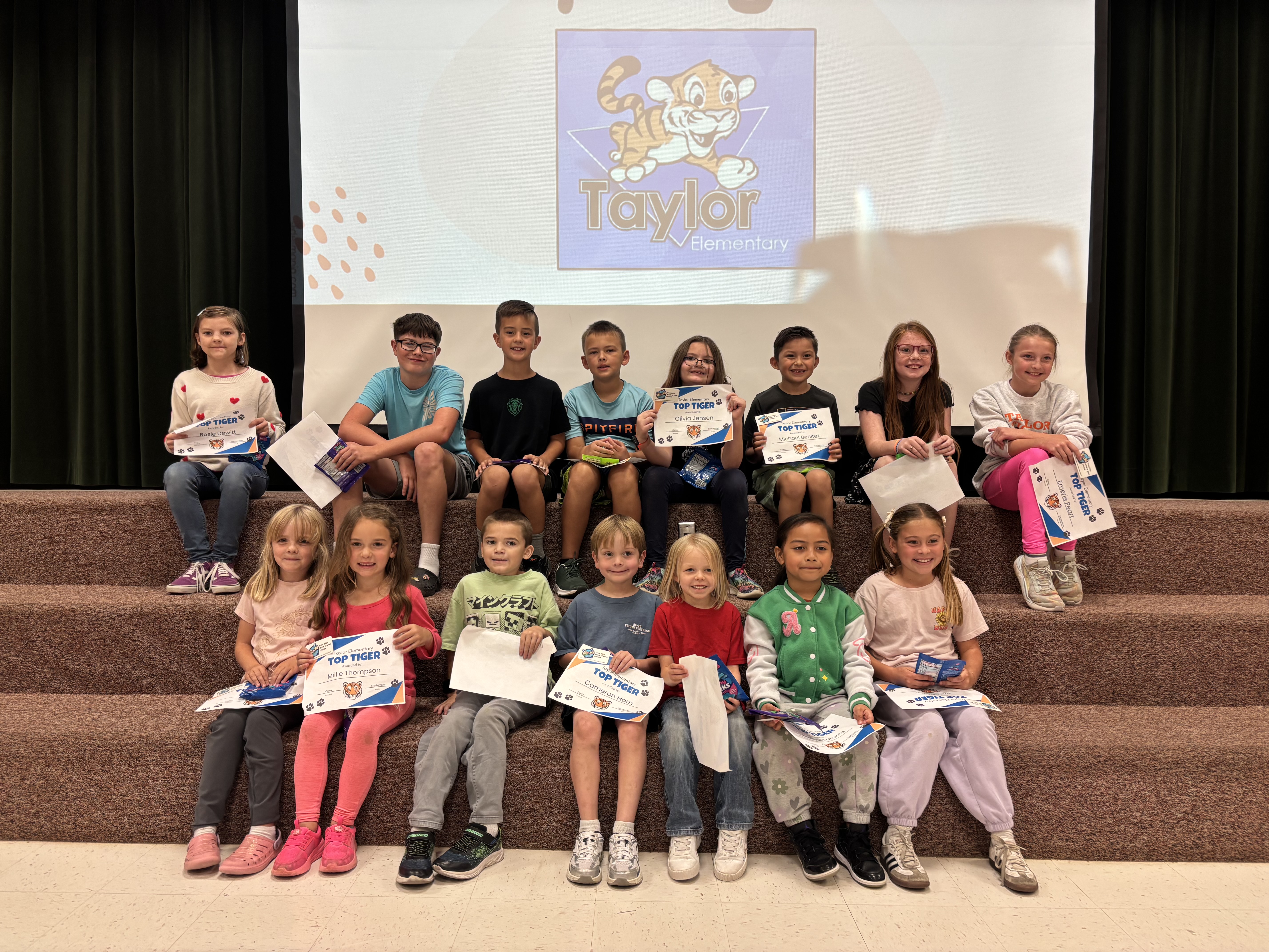 September Students of the Month