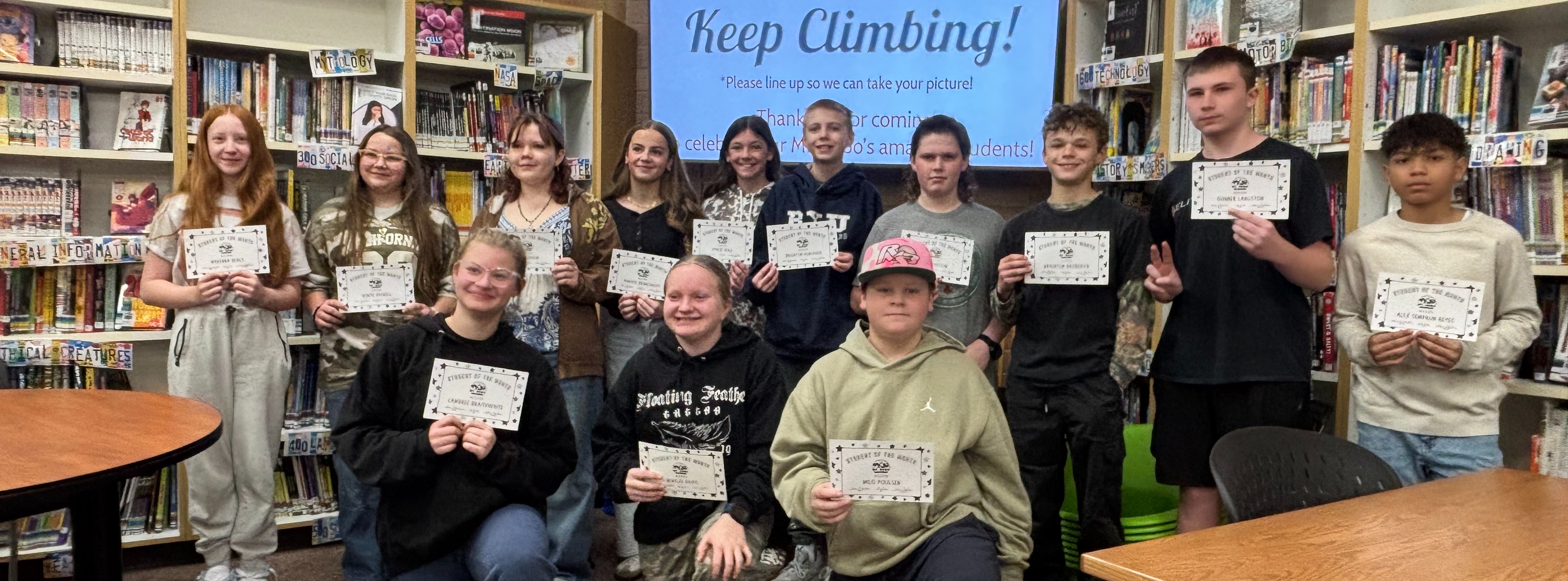 March Students of the Month