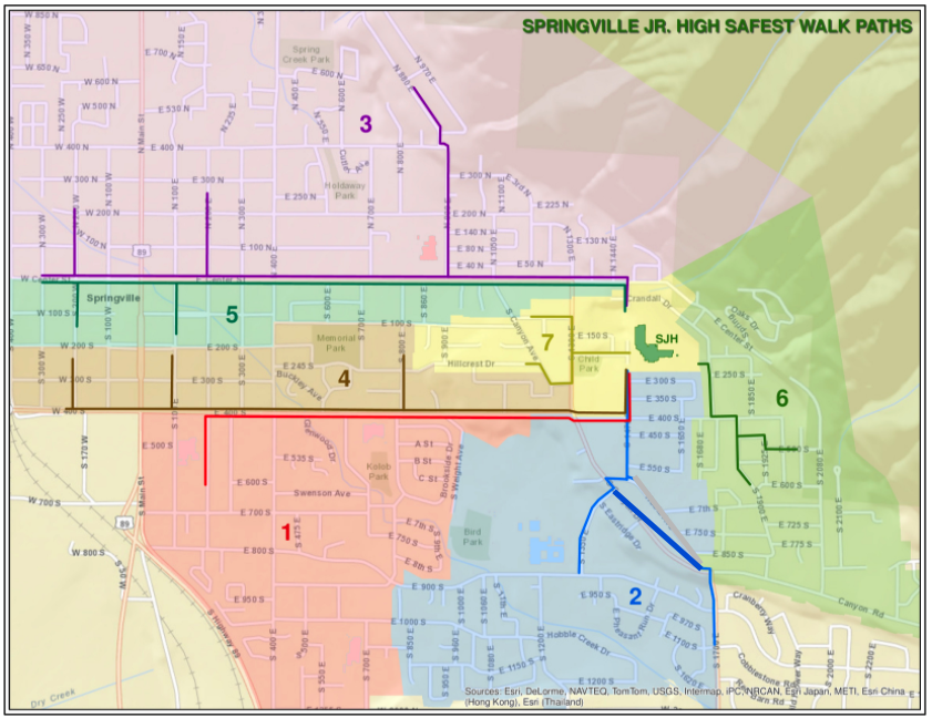 Safe Walking Route