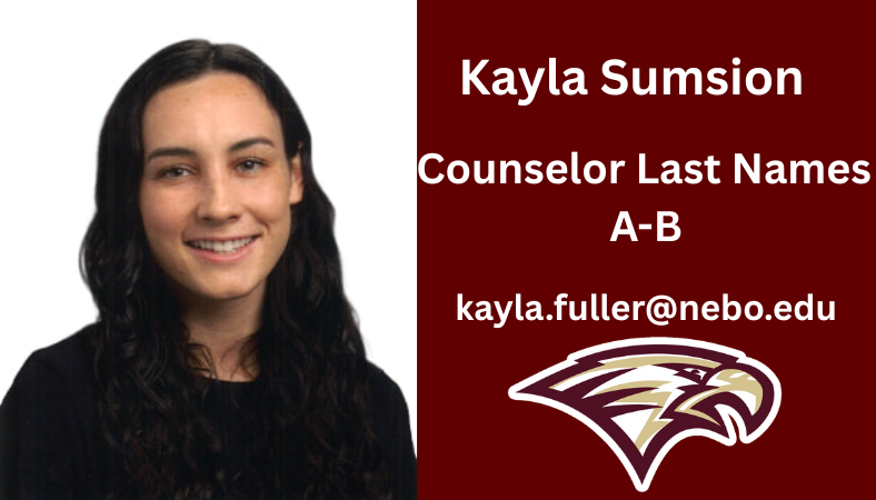 Kayla Sumsion counselor card