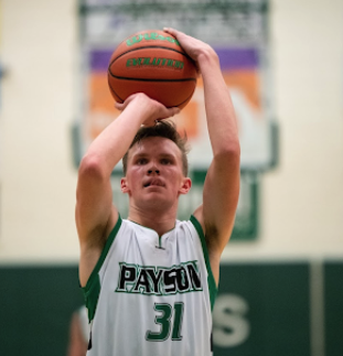 player throwing the ball